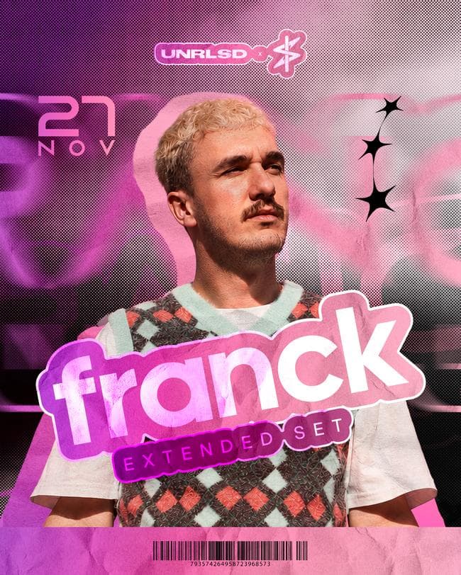 Flyer de FRANCK - EXTENDED SET