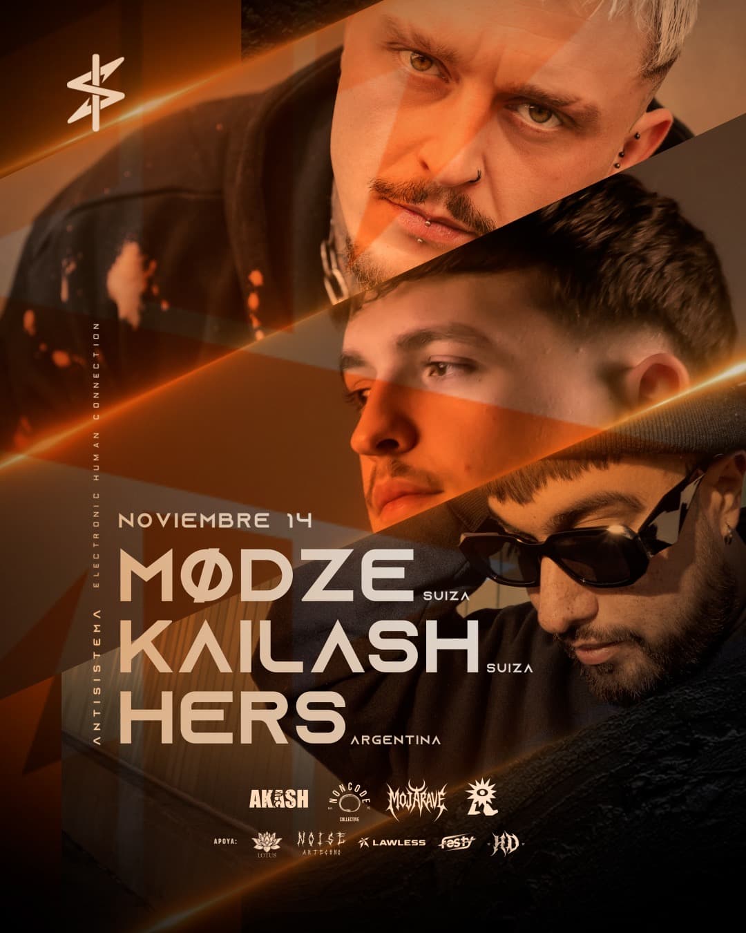 Flyer de HARD SIGNAL